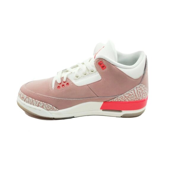 Nike Air Jordan 3 Retro Rust Pink CK9246-600 Crimson Cement Womens Size 39 US 8 - Picture 9 of 11